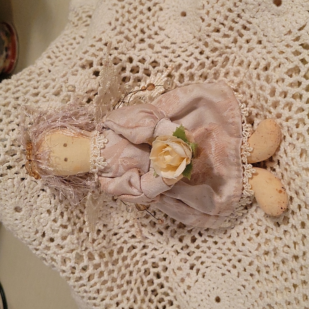 Victorian doll ornament